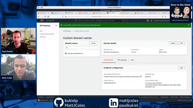 Python, Chalice and Custom domains with API Gateway смотреть онлайн