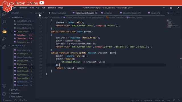 #47 Curso de Laravel | Tienda en línea | Cambiar estados con X-editable смотреть онлайн
