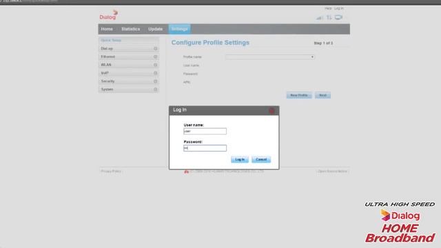 Changing the WiFi Network Name (SSID) of your Dialog Home Broadband Router смотреть онлайн