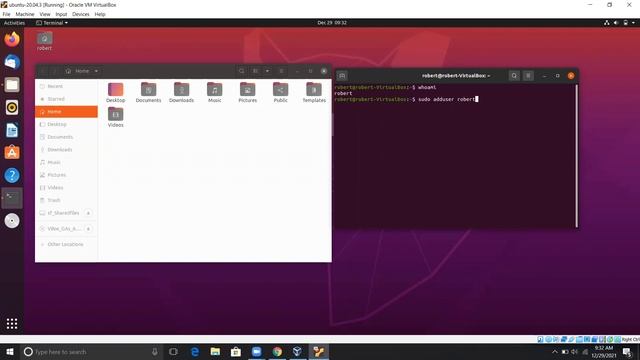 Creating Shared folder in Virtualbox for Windows and Ubuntu смотреть онлайн