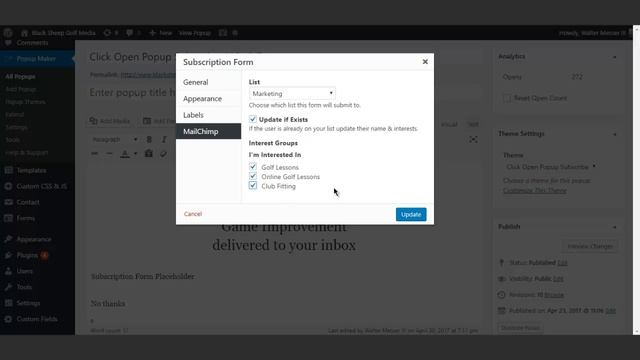 Create a MailChimp Subscription Form Popup in Minutes with Popup Maker смотреть онлайн
