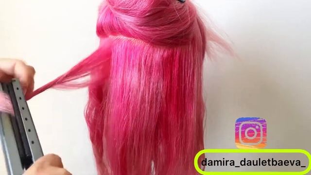 Хит прическа 2021года. Низкий пучок из пляжных локонов/// 2021жылғы хит прическа. смотреть онлайн