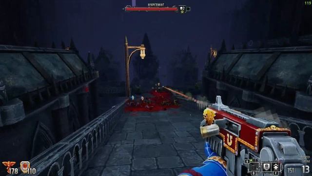 Warhammer 40,000: Boltgun - новый настоящий олдскульный шутер! смотреть онлайн