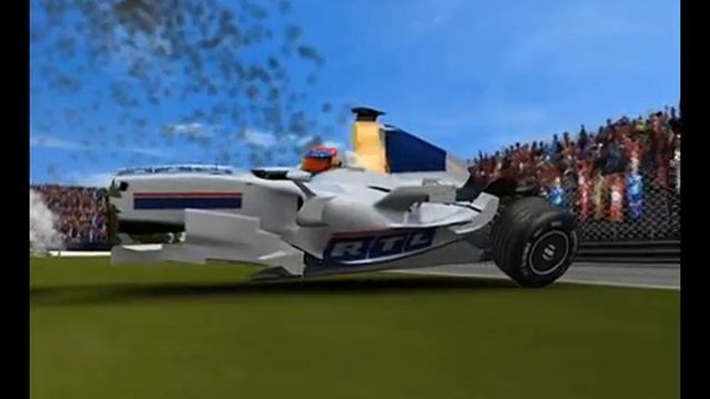 Robert Kubica accident 3D смотреть онлайн