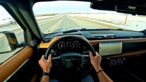 2023 Land Rover Defender 110 P400 X - POV Test Drive 3D Audio