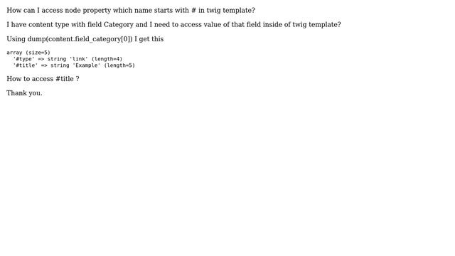 Drupal: Twig - accessing node properties смотреть онлайн