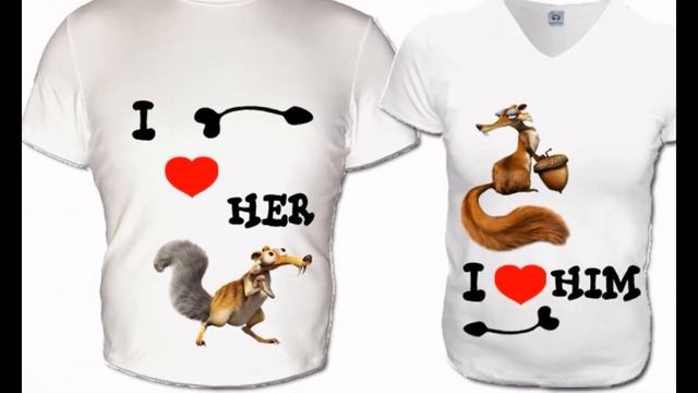 ПАРНЫЕ ФУТБОЛКИ для Двоих - 2019 / Paired T-shirts for Two смотреть онлайн