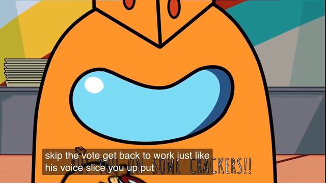 “No One Suspects Mr Cheese” Among Us Song (Animated Music Video) смотреть онлайн