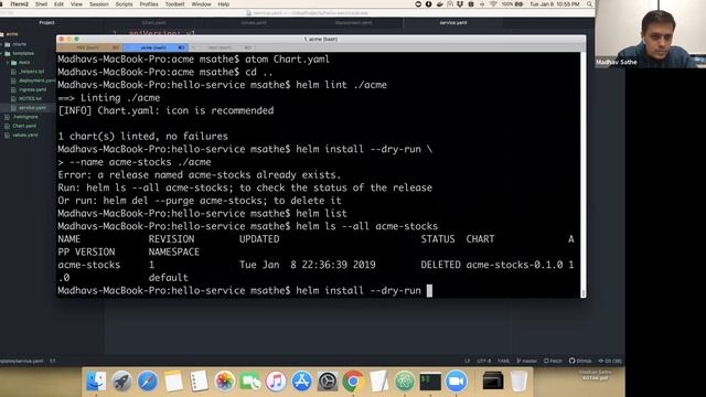 Helm for Kubernetes Tutorial - part 3 - Create and deploy helm chart смотреть онлайн