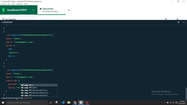 #20 Rename Field Name in MongoDB | how to rename field name in mongodb | MongoDB Tutorial Hindi смотреть онлайн