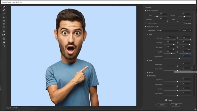 How to Turn Photo to Cartoon Effect (with Caricature Style) - Photoshop Tutorial смотреть онлайн