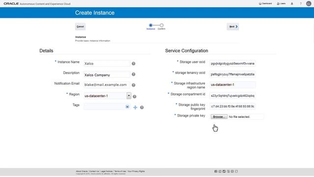Create a New Instance of Oracle Content and Experience Cloud on OCI смотреть онлайн