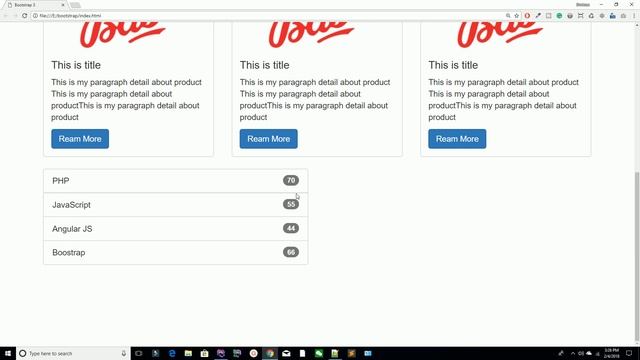 list groups in bootstrap смотреть онлайн