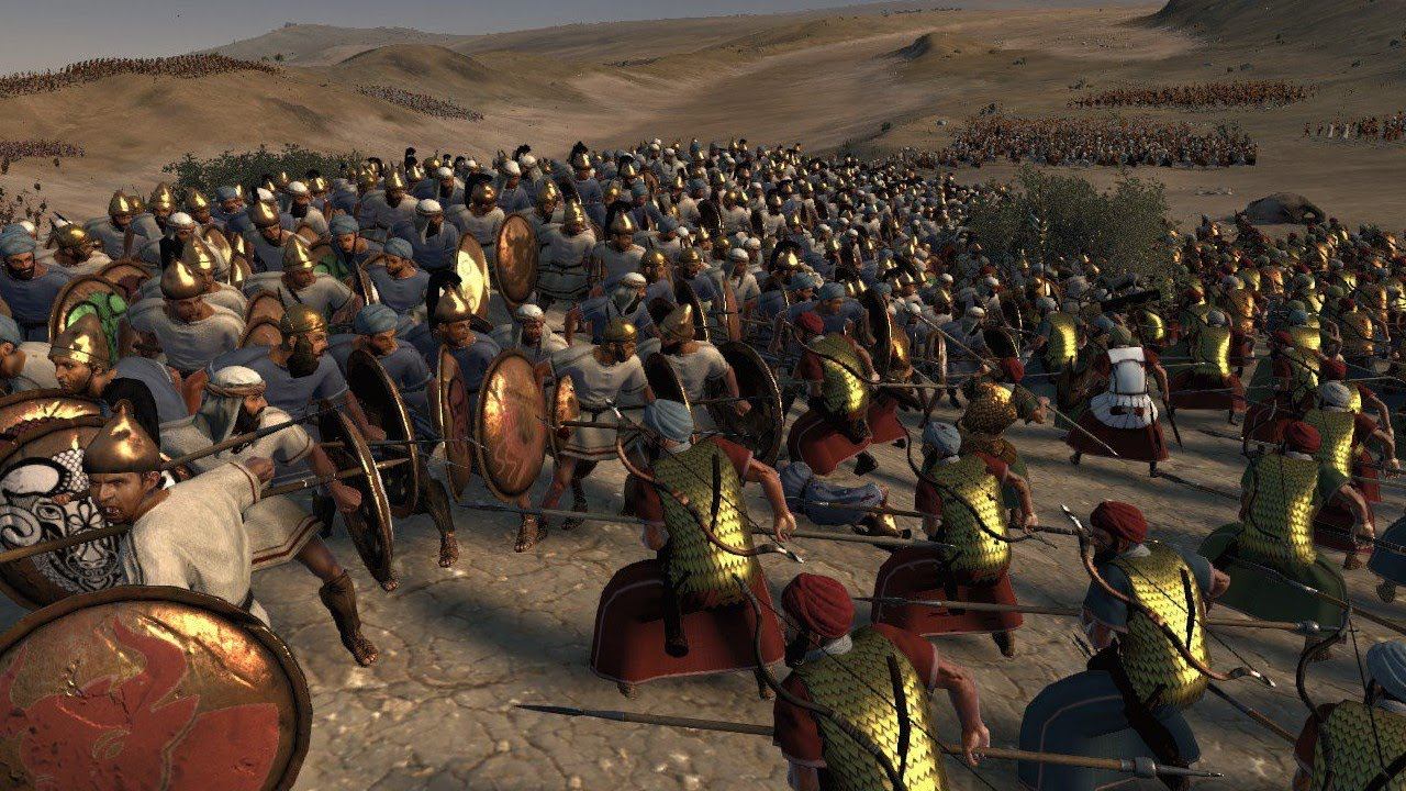 Понт VS Набатея сетевая кампания Total War Rome 2 смотреть онлайн