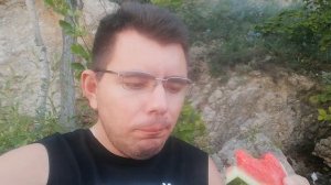 Я на волге кушаю арбуз