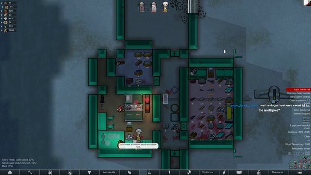 Propane lakes and freezing rats (Feb 28th 2022 Rimworld Stream) смотреть онлайн