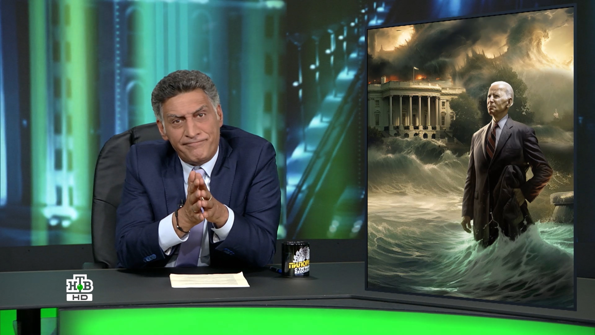 «Международная пилорама»: Саммит БРИКС / «Гавайский» провал Байдена / Визит Зеленского в Грецию смотреть онлайн