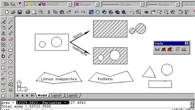 118 AutoCad 2002 Cálculo de Área смотреть онлайн