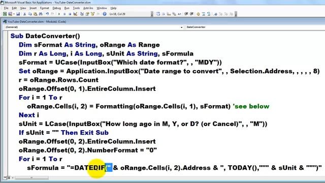 Use VBA to Convert Text Dates into Excel Dates смотреть онлайн