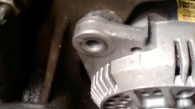 Part 2 of alternator and tension pulley on 97 Ford Escort смотреть онлайн