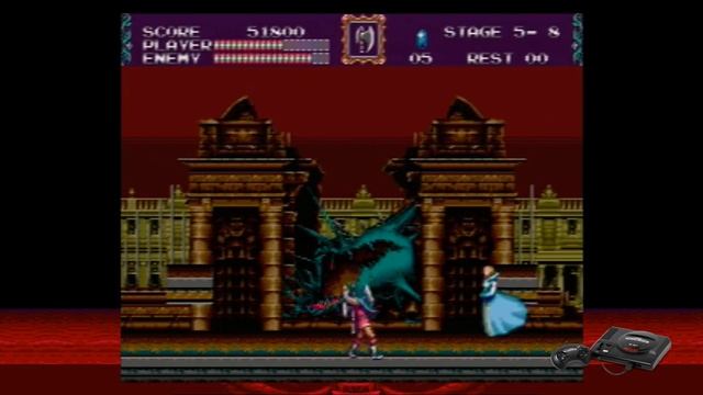 Super Castlevania IV vs Castlevania Bloodlines - SNES, Genesis - Game vs Game смотреть онлайн