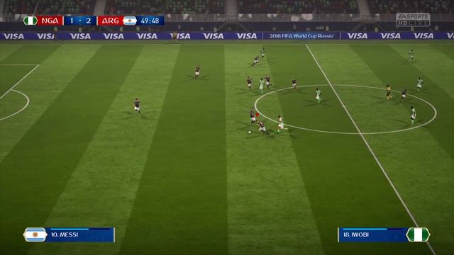 FIFA 18 World Cup Gameplay Walkthrough Part 3 - ARGENTINA vs NIGERIA | MESSI INJURED | 4K | смотреть онлайн