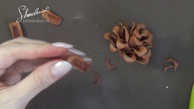 Открытый мастер класс Шишка из фоамирана смотреть онлайн