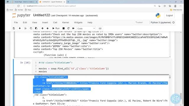 Python ile HTML Parselleme: Beautiful Soup смотреть онлайн