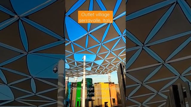 Italy | outlet village serravalle | shopping center | June 2022 | travel blogger смотреть онлайн