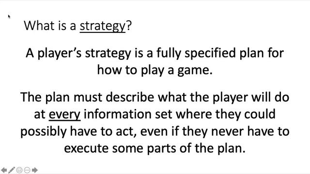 Information Sets, Strategies, and Strategic Forms смотреть онлайн