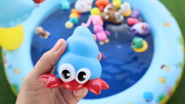 Lots of Animal Toys for Kids - Learn Colors with Baby Shark | Lum Sum Kids смотреть онлайн