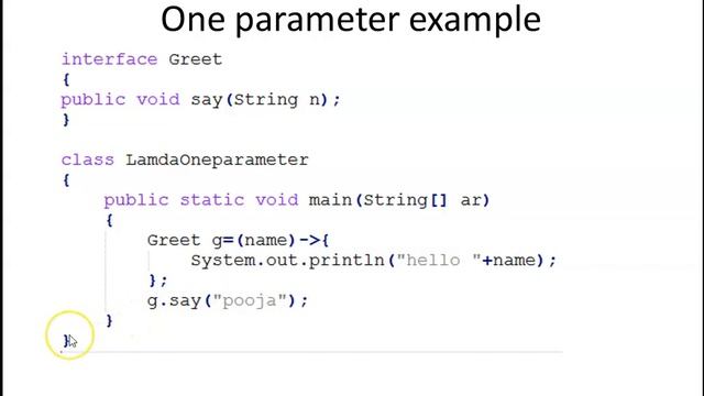 Java lambda expression easy explanation with code!! смотреть онлайн
