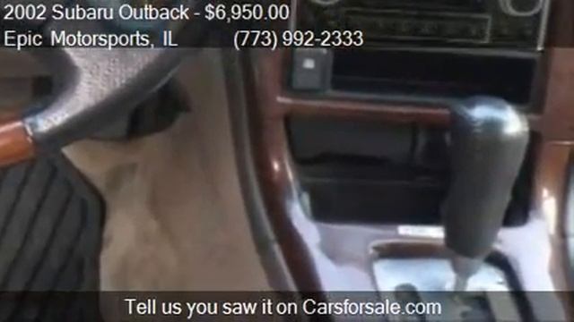 2002 Subaru Outback VDC AWD 4dr Wagon for sale in Rosemont, смотреть онлайн