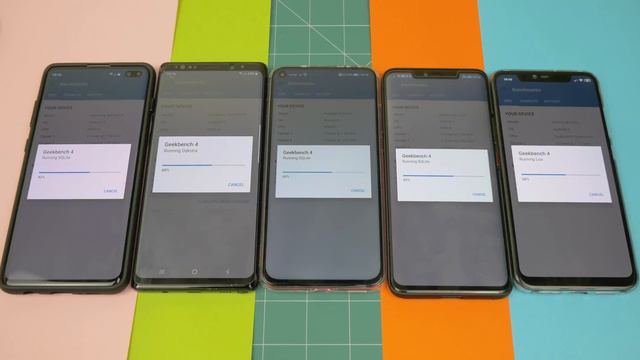Geekbench Test Samsung S10+ 12GB vs Note9 vs Honor View 20 vs Huawei Mate 20 Pro vs Xiaomi Mi 8 Pro смотреть онлайн