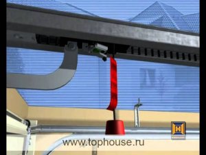 Часть 2. Процесс монтажа электропривода секционных гаражных ворот Hormann.