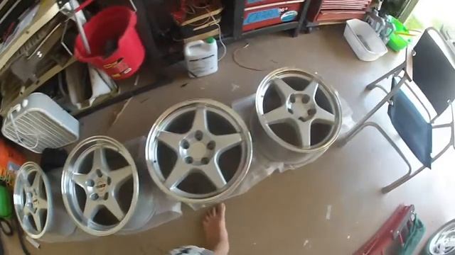 NEW WHEELS FOR A 1990 ZR1 CORVETTE ''1994'' смотреть онлайн