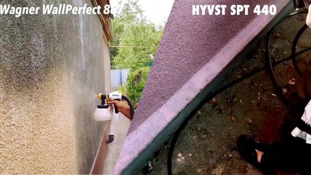 Процесс и выводы: практическое сравнение краскопультов Wagner WallPerfect W 867 и HYVST SPT 440 смотреть онлайн