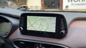 НАСТРОЙКА МУЛЬТИМЕДИА И НАВИГАЦИИ Hyundai Santa Fe and Tucson