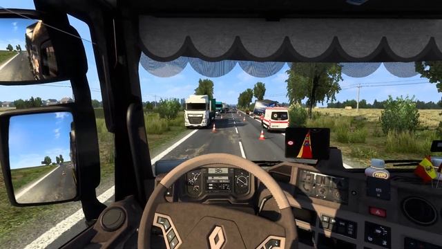 [TS-PC] ETS2 4K | HUNGARY MAP | RENAULT T520 | DÉG ?? - DUNAVECSE ?? смотреть онлайн
