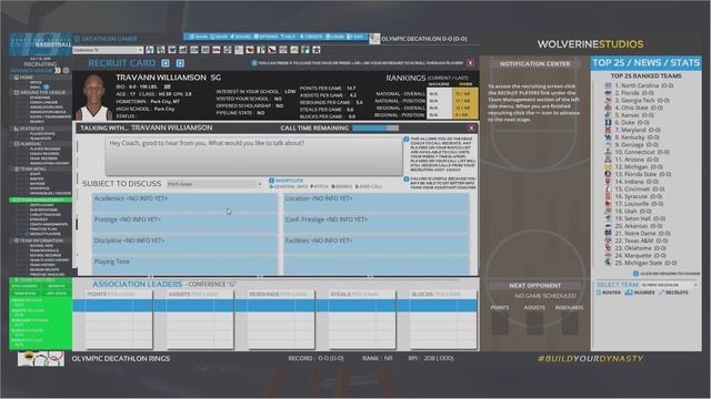 Draft Day College Basketball 2019 - Ep 5 - 2nd Yr Recruiting смотреть онлайн