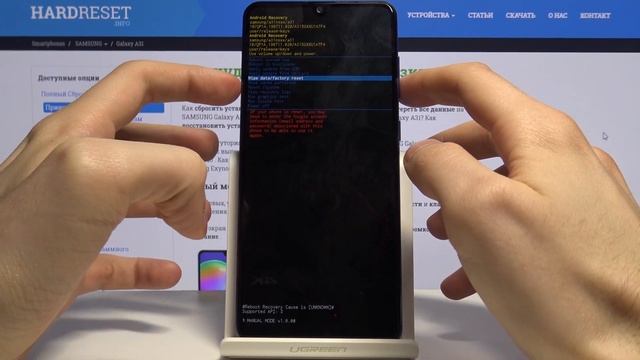 Как обойти блокировку экрана на Samsung Galaxy A31 — Сброс до заводских настроек смотреть онлайн