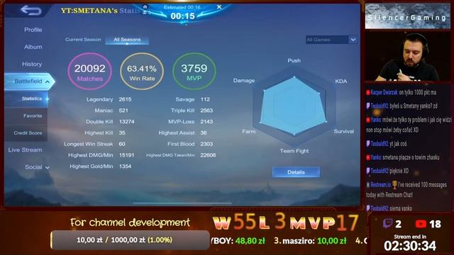MOBILE LEGENDS LIVE STREAM, RANKED GAMES | 1800 POINTS | ROAD TO 2K POINTS смотреть онлайн