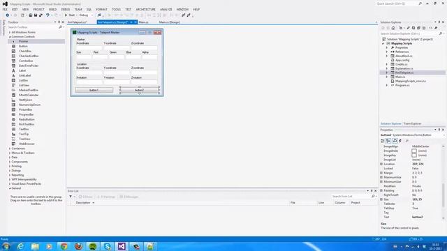 Mapping Scripts: Making the teleport marker + code output window! смотреть онлайн
