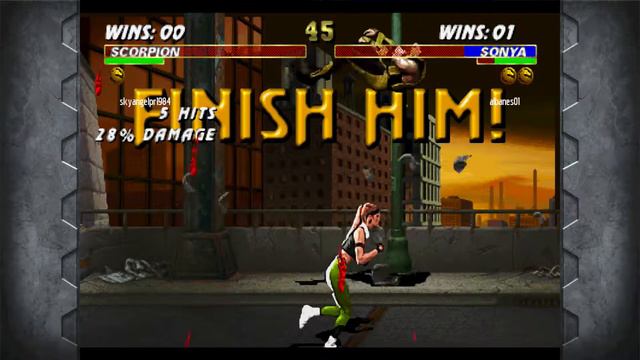 Ultimate Mortal Kombat 3 Online Matches vs albanes01✔ смотреть онлайн