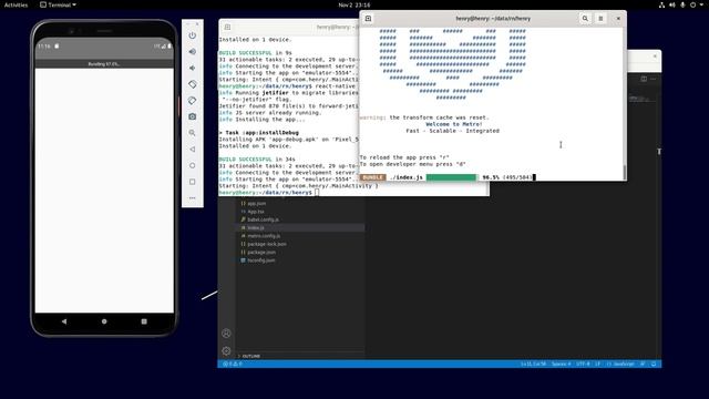 Get start react native with Henry P2 - Hello World смотреть онлайн
