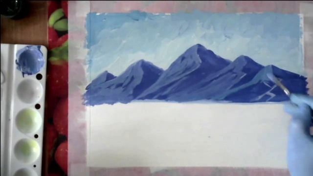 Художники от слова ХОРОШО! Часть 1. ГОРНЫЙ ПЕЙЗАЖ. смотреть онлайн