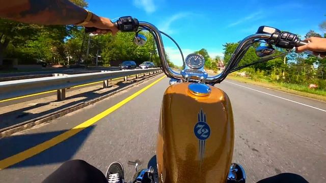 Peaceful Ride To See An Old Friend - 72 Sportster смотреть онлайн