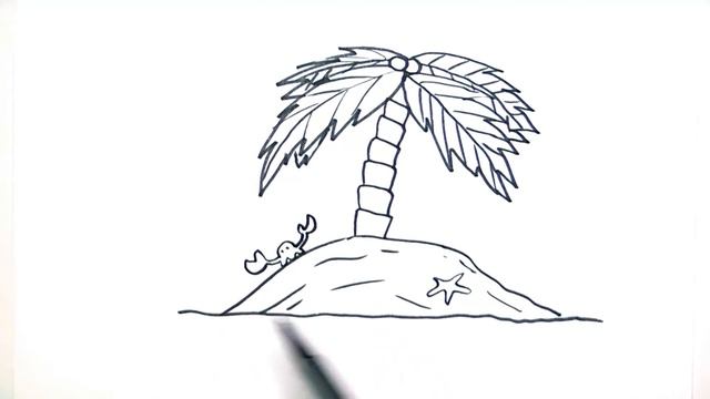 Shark Drawing and Coloring for Kids - Teaching How to Paint with Colored Markers and Stickers смотреть онлайн