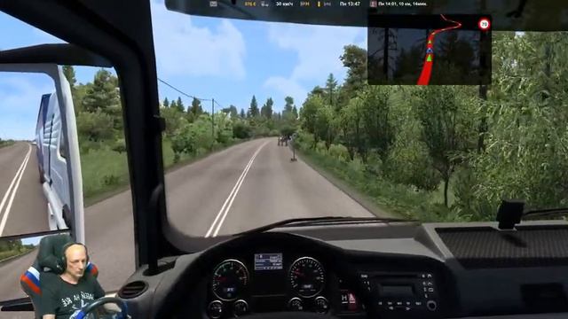 ETS2 на карте Pomezania #1 смотреть онлайн