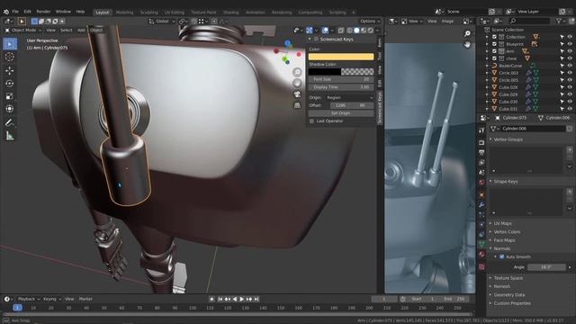 033_Free Blender Coruse_Creating the back details2 смотреть онлайн